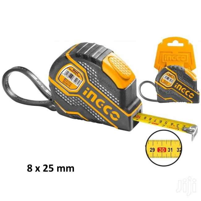 Ingco metar 8m x 25mm HSMT8808.1 Ingco metar 8m x 25mm HSMT8808.1